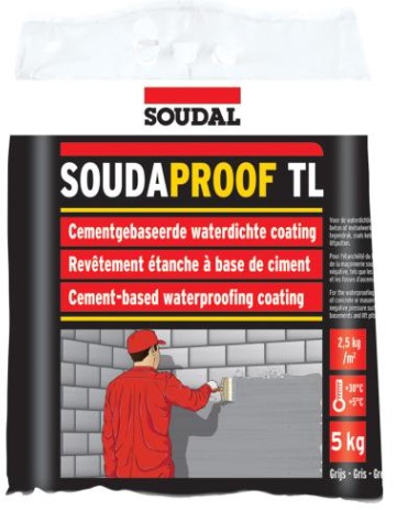 Soudal Soudaproof TL Grijs 5kg