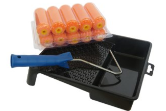 Bostik Primer Applicatieset – set met bakje, houder & 10 rollers
