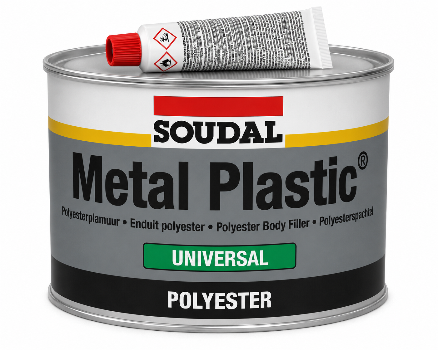 Soudal Metal Plastic Universal 2kg Groen