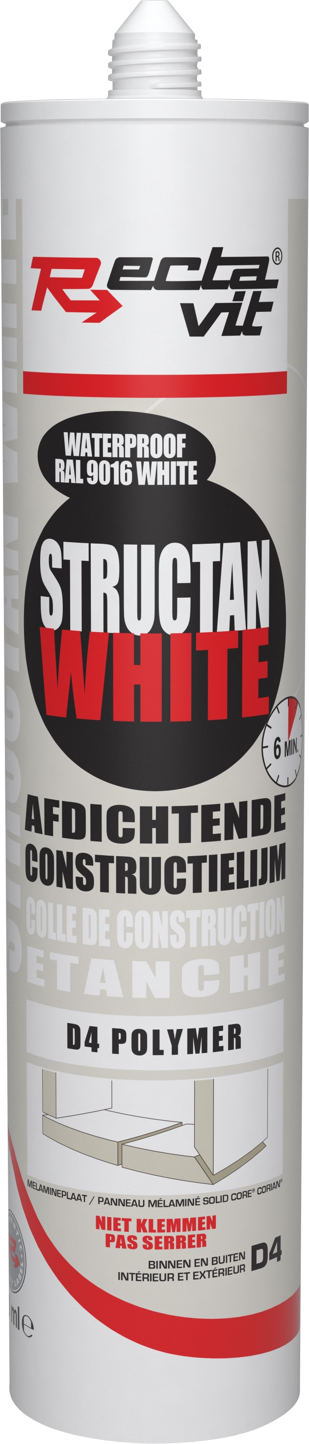 Rectavit Structan White 290ml