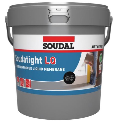 Soudal Soudatight LQ 4,5kg Zwart