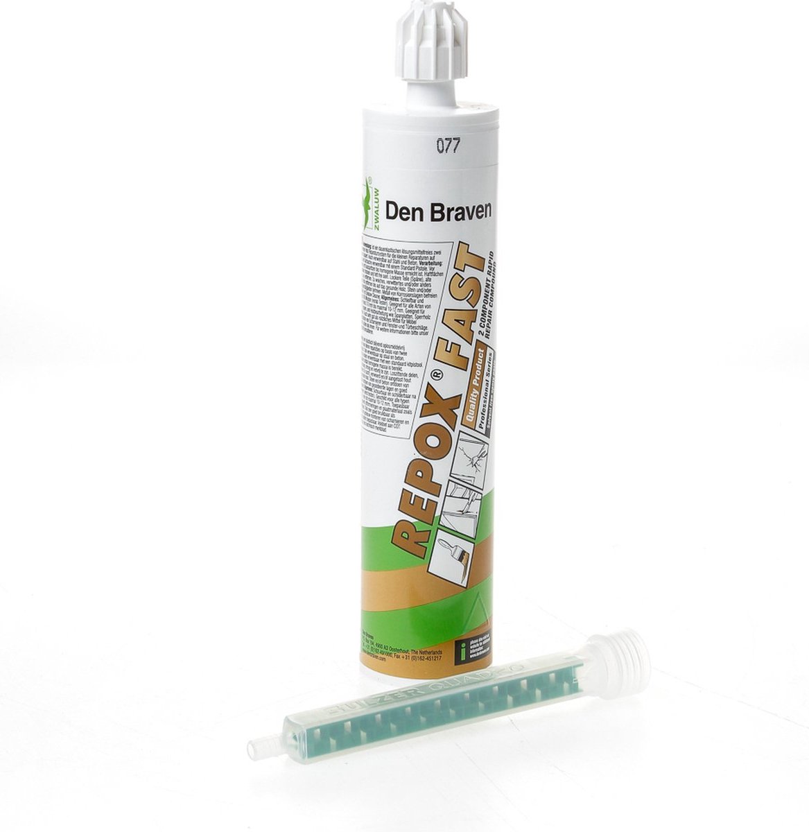 Zwaluw Repox Fast 250 ml Grijs