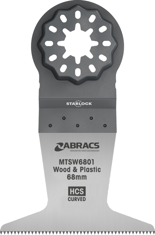 Abracs Starlock Multi-Tool Zaagblad 68mm Hout & Kunststof