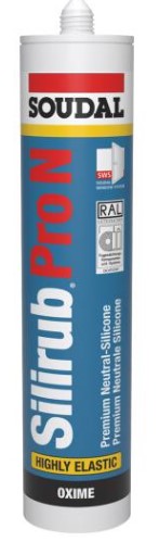 Soudal Silirub Pro N Grijs 300ml