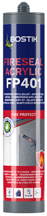 Bostik Fireprotect FP Acrylic 310 ml Betongrijs