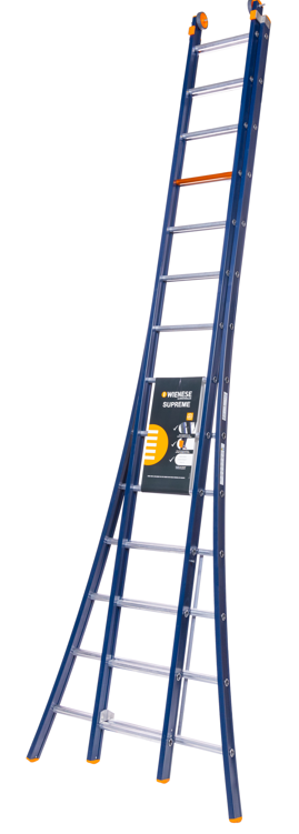 Supreme brede opsteekladder 2x14 sporten