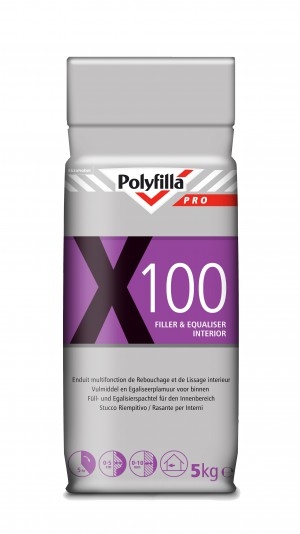 PolyFilla Pro X100 Vul- en Egaliseermiddel 5 kg