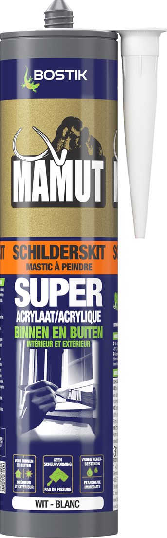 1+1 GRATIS Bostik Mamut Schilderskit 310ml Wit 