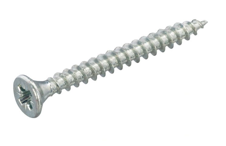 Spaanplaatschroef 4.0X40 Verzinkt PZ-2 Platkop (200x) Proftec