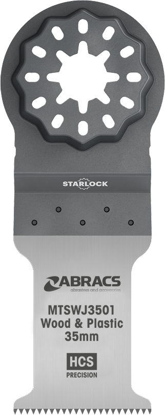 Abracs Starlock Japanse Tand Multi-tool Hout & Kunststof - 35 mm