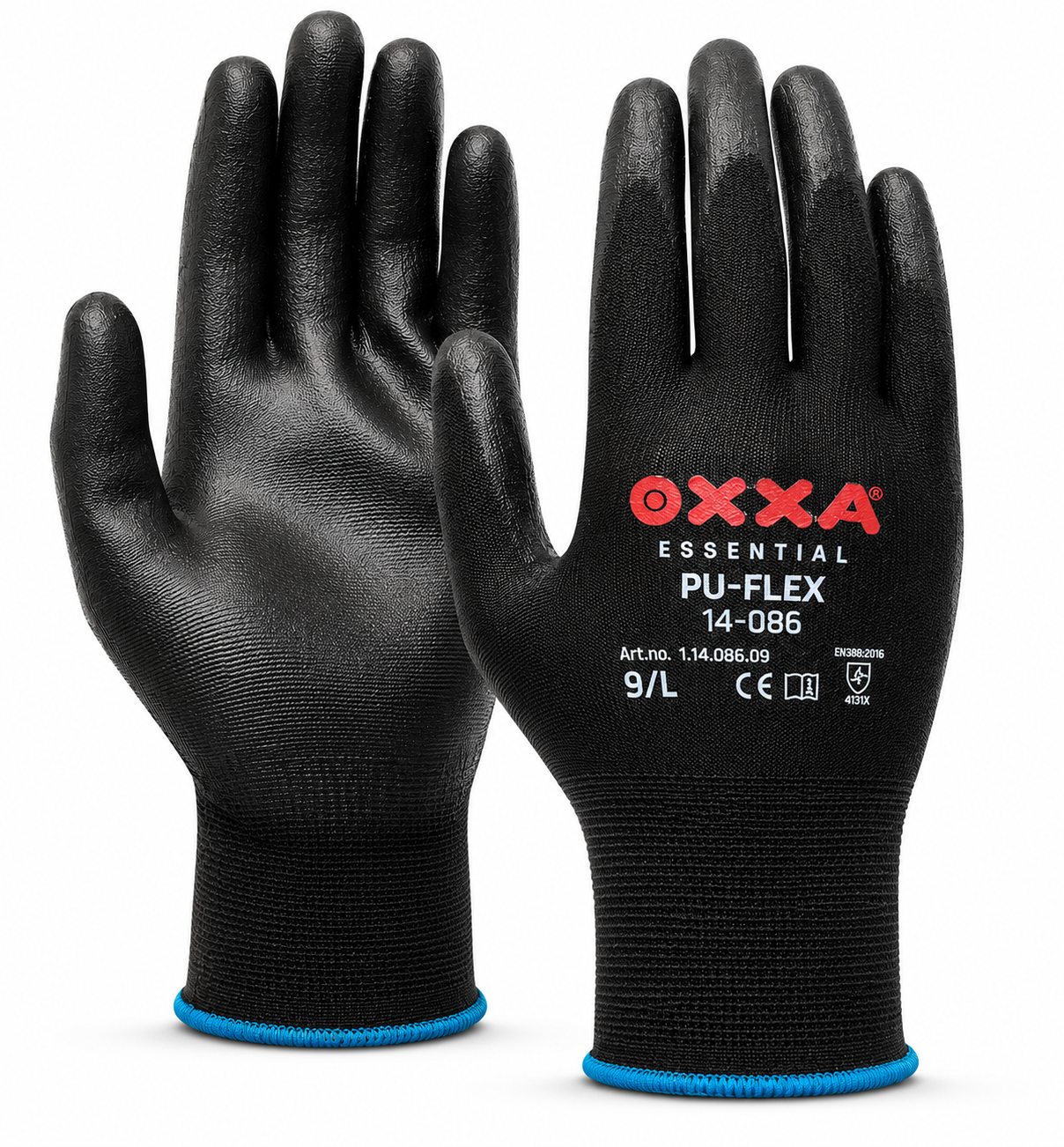 M_Safe handschoen PU-flex nylon categorie 2 maat 10 / XL
