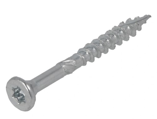 Spaanplaatschroef 4.5x50/30 Verz. PK+snijp TX20 Proftec(200)