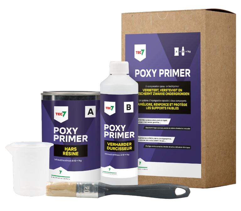 Tec7 Poxy Primer - doos 1KG (2 componenten)