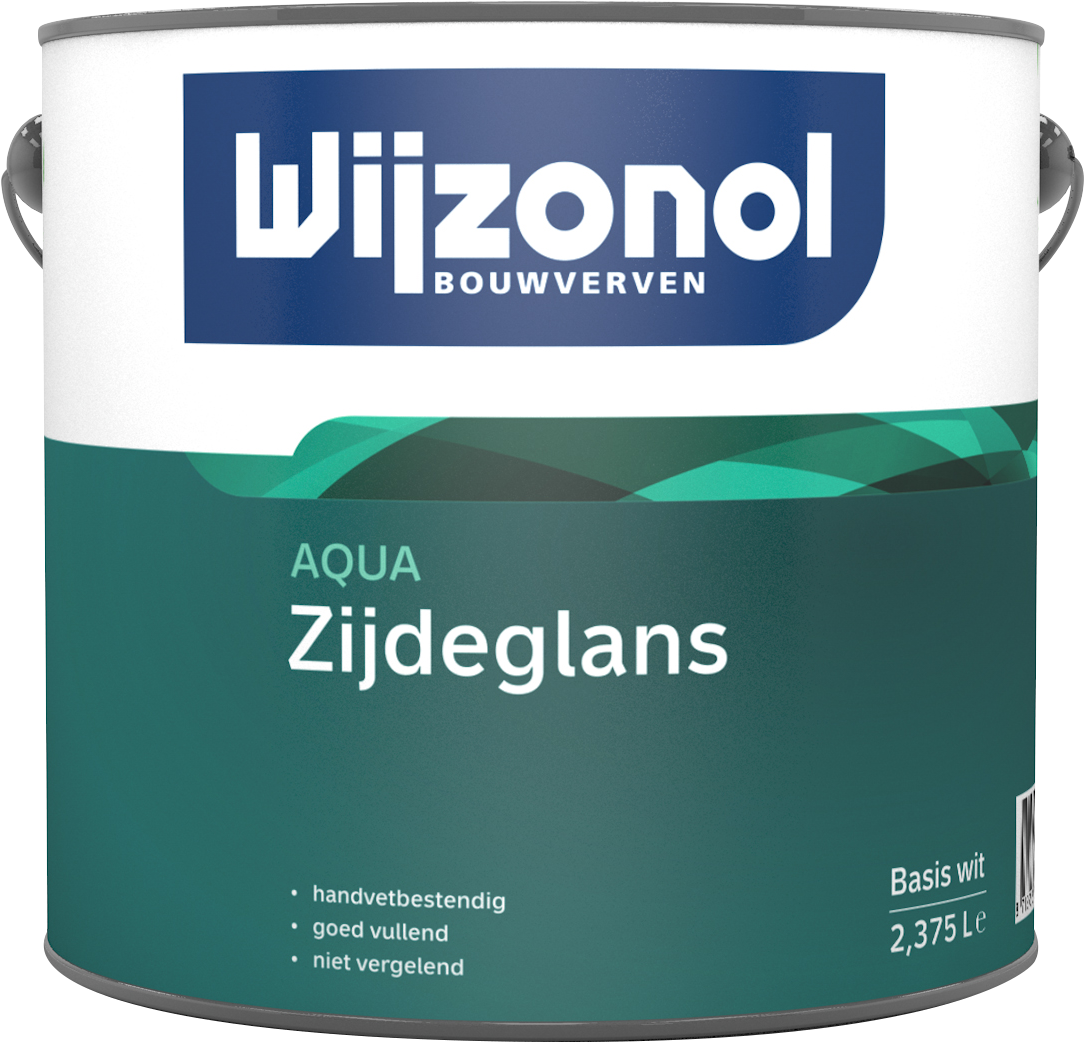 Wijzonol Aqua Zijdeglans 2,5 ltr N0.15.10 Monumentengroen