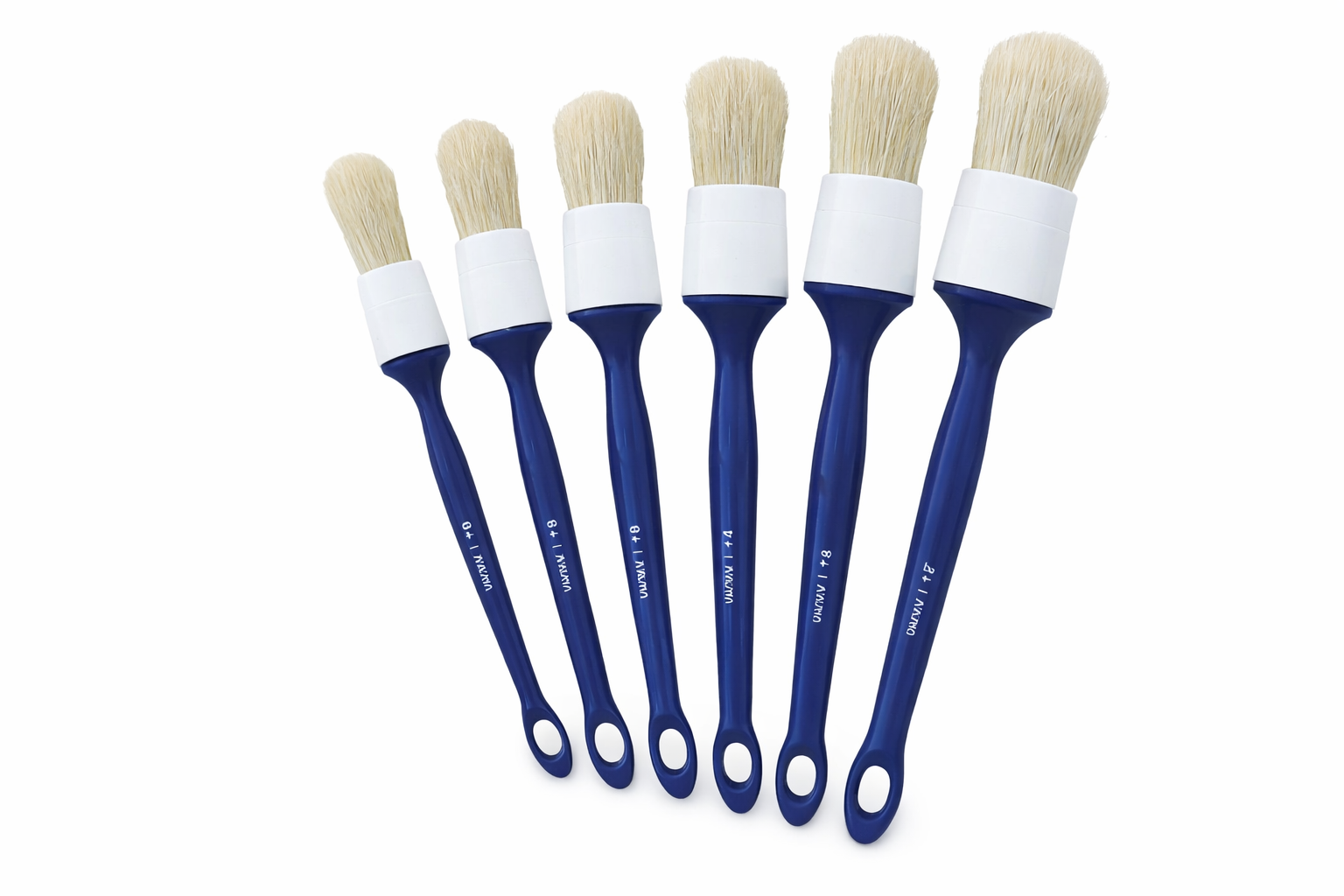 Super Prof Hoekwitter Wit Haar Kunststof Steel No. 10