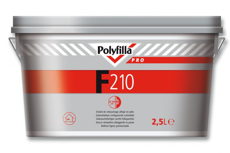 PolyFilla Pro F210 Lichtgewicht Vulmiddel 5 ltr