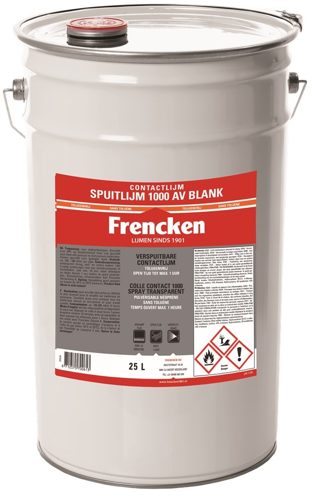 Frencken Spuitlijm 1000 blank