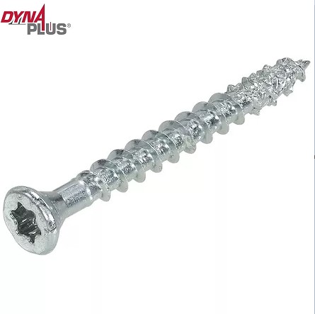 Beslagschroef 4.5x40 Verzinkt PK-8mm TX20 Dynaplus (200) Beslagschroef 4.5x40 Verzinkt PK-8mm TX20 Dynaplus (200)