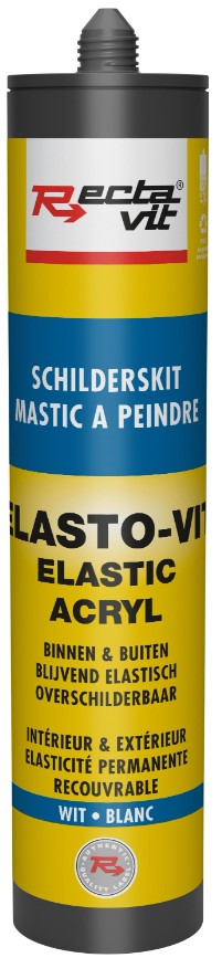 Rectavit Elasto-Vit Schilderskit Elastic Acryl 310ml Wit