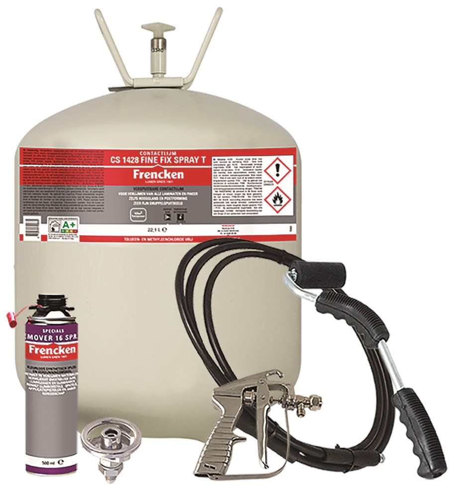 Frencken CS1428 Fine Fix spray Transparant Starterskit