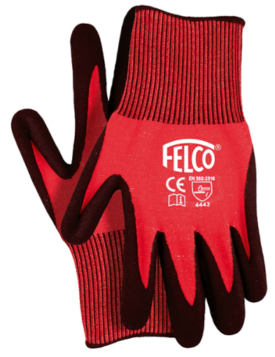 Felco 701 Handschoen HPPE vezel met nitril coating Maat L