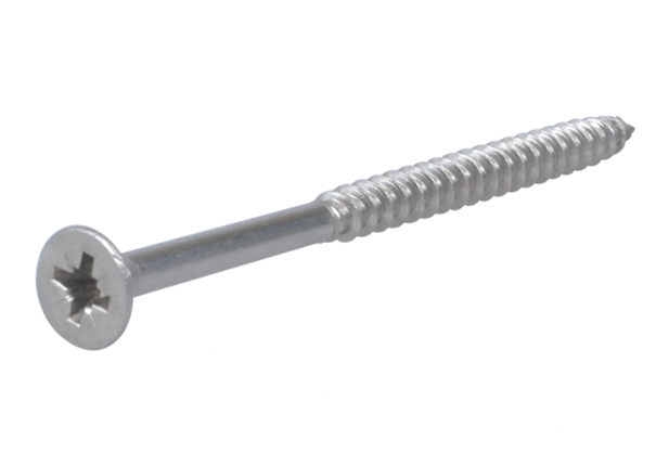 Spaanplaatschroef 5.0X60/35 RVS-A2 PZ-2 Platkop (200x) Hoenderdaal