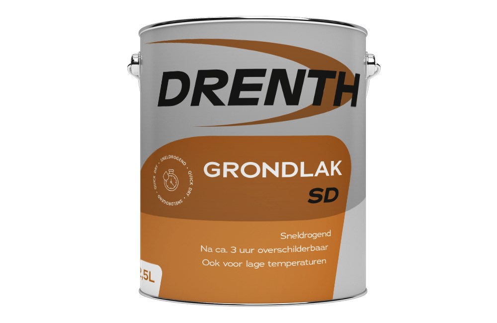  Drenth Grondlak SD 2,5 ltr Wit