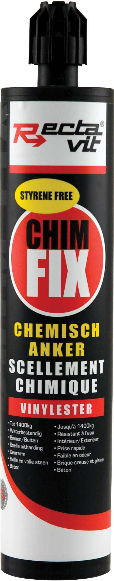 Rectavit ChimFix 280ml Donkergrijs