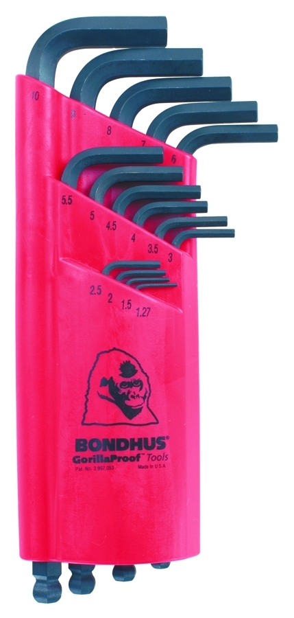 Bondhus Haakse inbusset kogelkop 1.27-10mm lang BLX15M