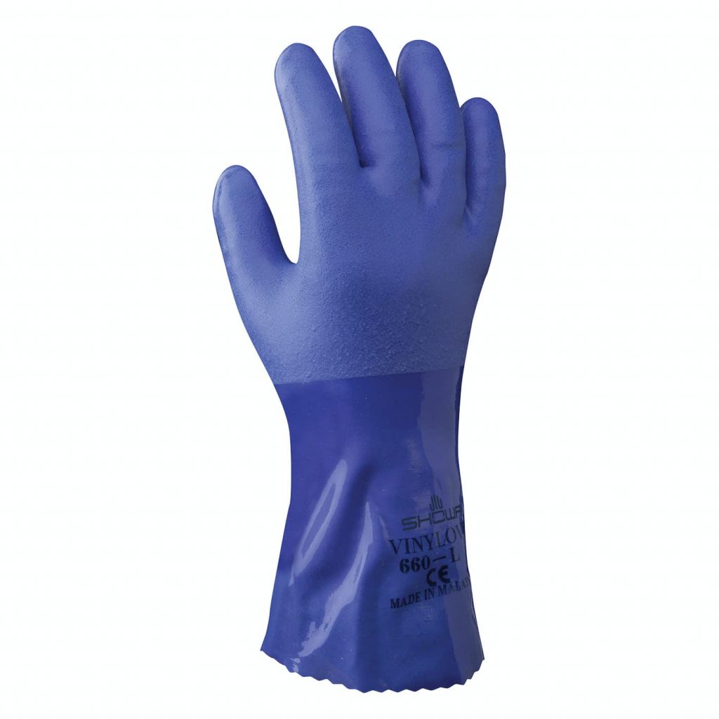 Showa Handschoen 660 chemische bescherming Maat L