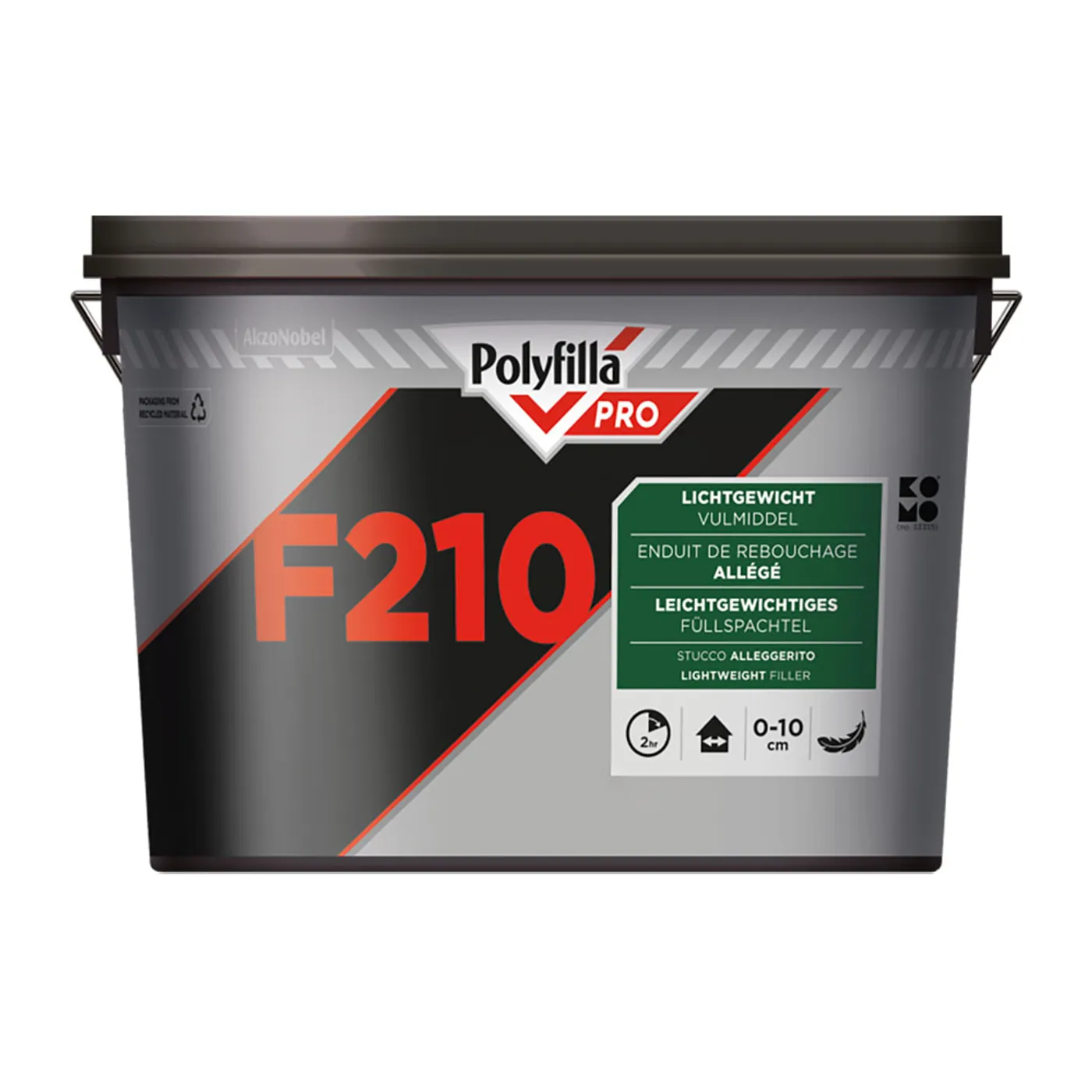 PolyFilla Pro F210 Lichtgewicht Vulmiddel 5 ltr