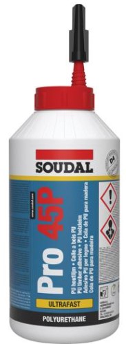 Soudal Pro 45P Snelle PU Houtlijm 750g