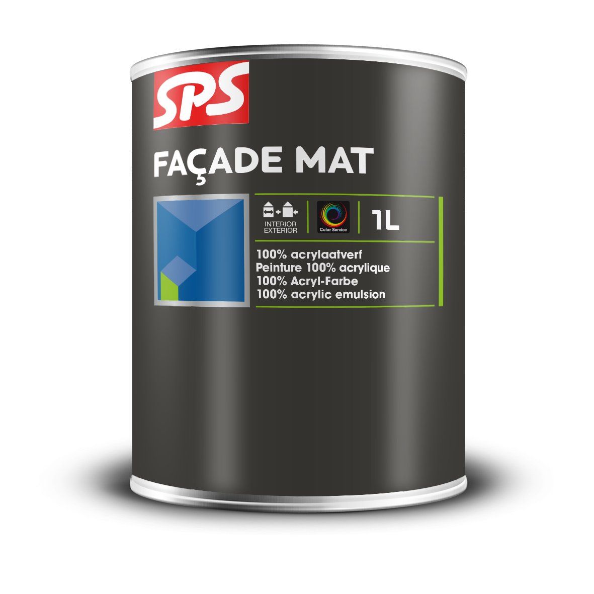 Sps Facade Mat 1 ltr  Ral naar keuze