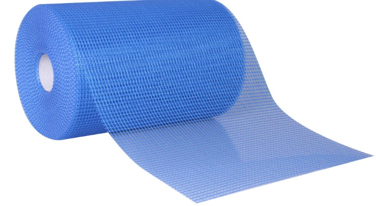 Deltec Wapeningsgaas Outdoor Blauw 25cm x 50m