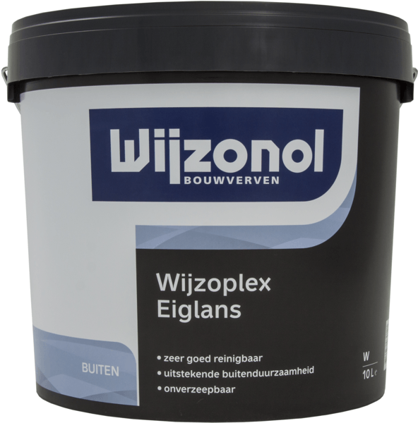 Wijzonol Wijzoplex Eiglans 10 ltr   Ral9003