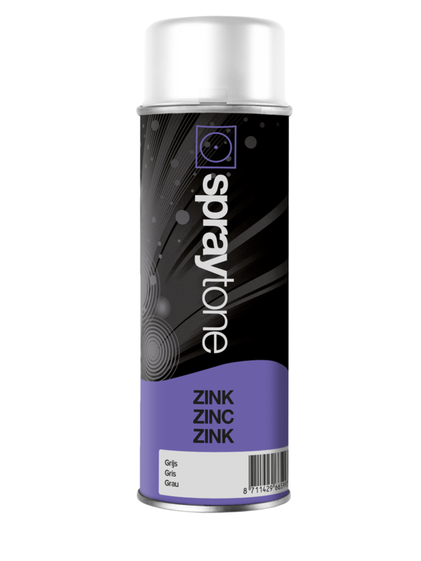 Spraytone Spuitbus Zink 97% Grijs 400ml