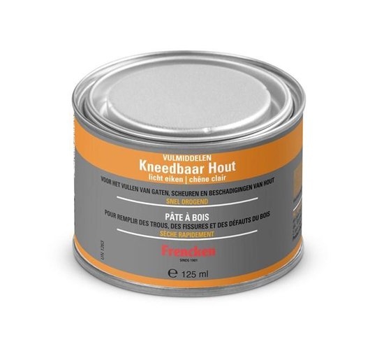 Frencken kneedb hout licht eiken 125 ml