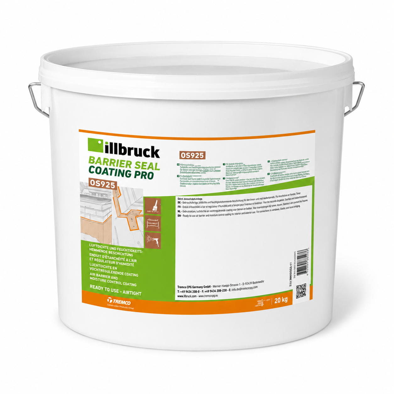 iIllbruck OS925 Barrier Seal Coating Emmer 5kg