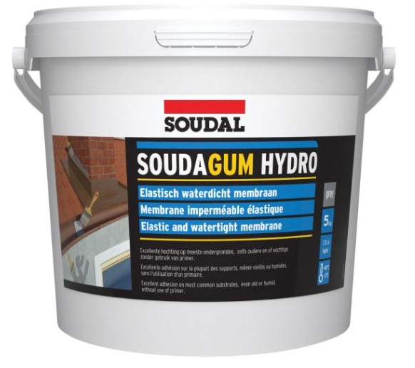 Soudal Soudagum Hydro Grijs 5kg