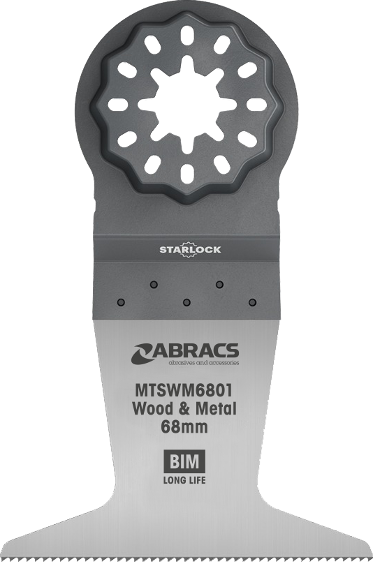 Abracs Starlock Multi-Tool Zaagblad 68mm Hout & Metaal