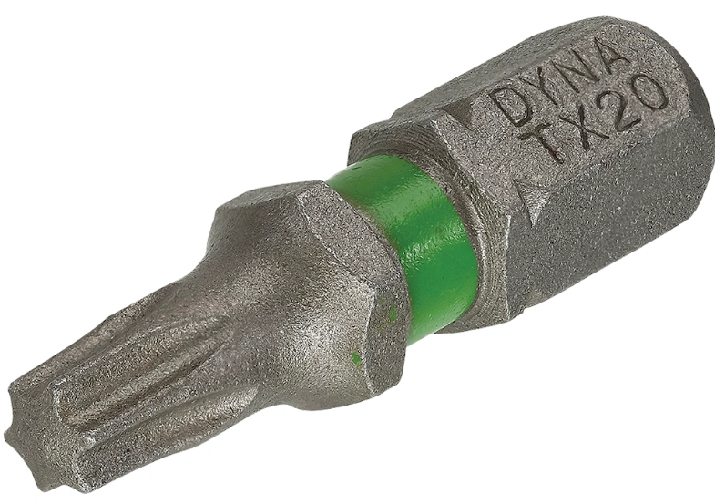 Dynaplus Schroefbit 25MM TX-20 Groen (10)