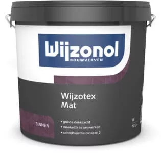 Wijzonol Wijzotex mat 2,5 ltr  Ral9016