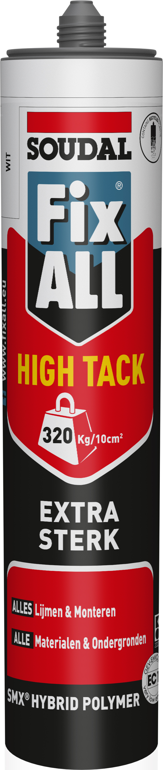 Soudal Fix-all High-Tack 290 ml Alu grijs