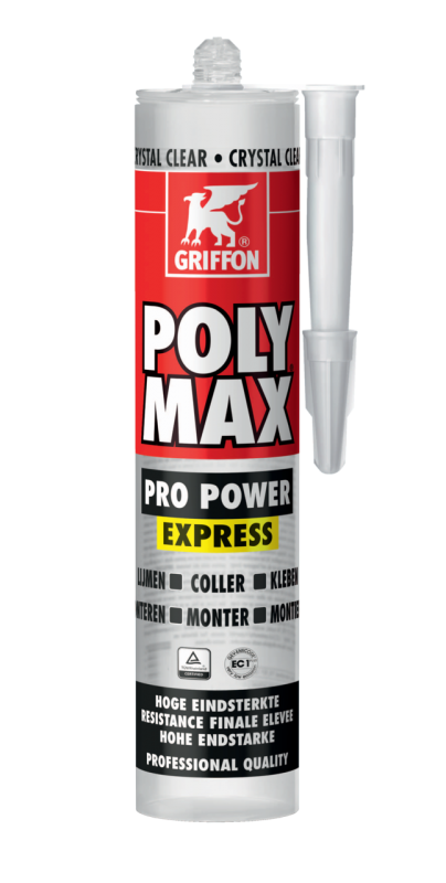Griffon Poly Max Pro Power Express 300 gram Crystal Clear