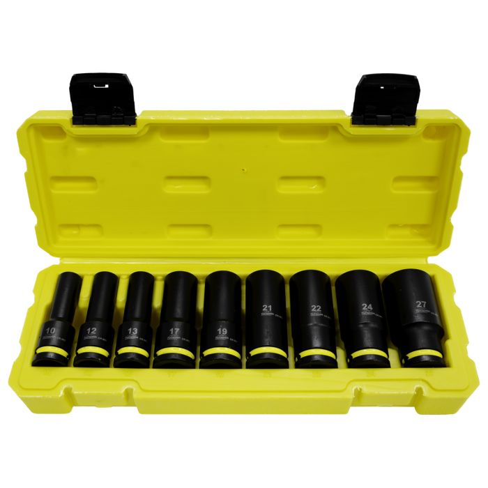 Tundra 9-delige 1/2"  diepe slagdoppenset