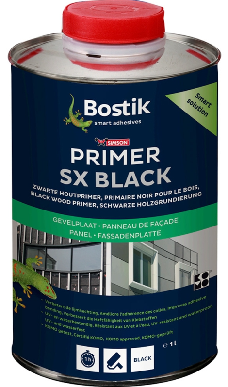 Bostik Primer SX Zwart 1l Bostik Primer SX Zwart 1l