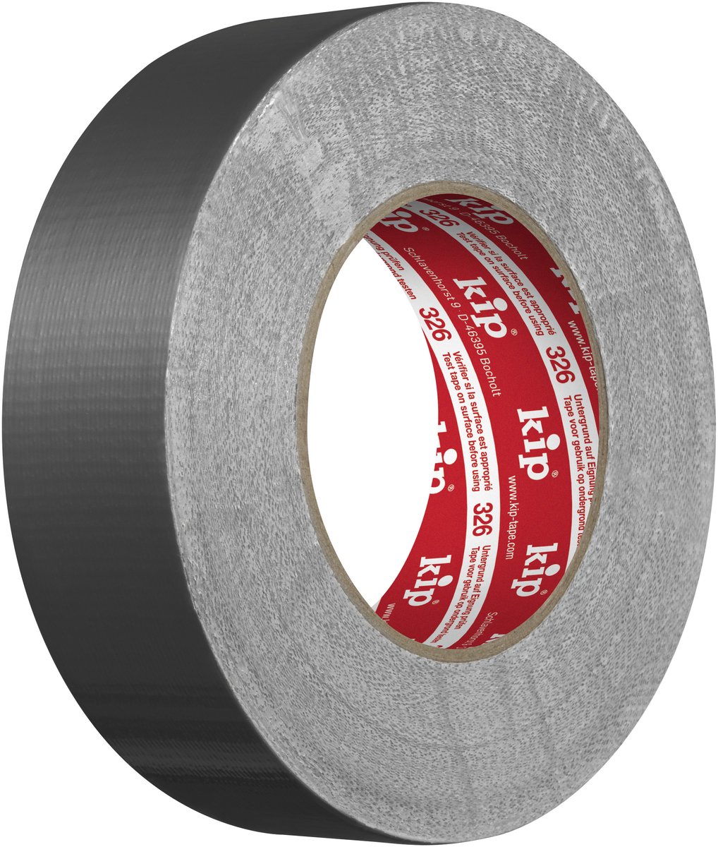 326 Kip Steenband extra 38mm/50m (prof. topkwal. - zilver)