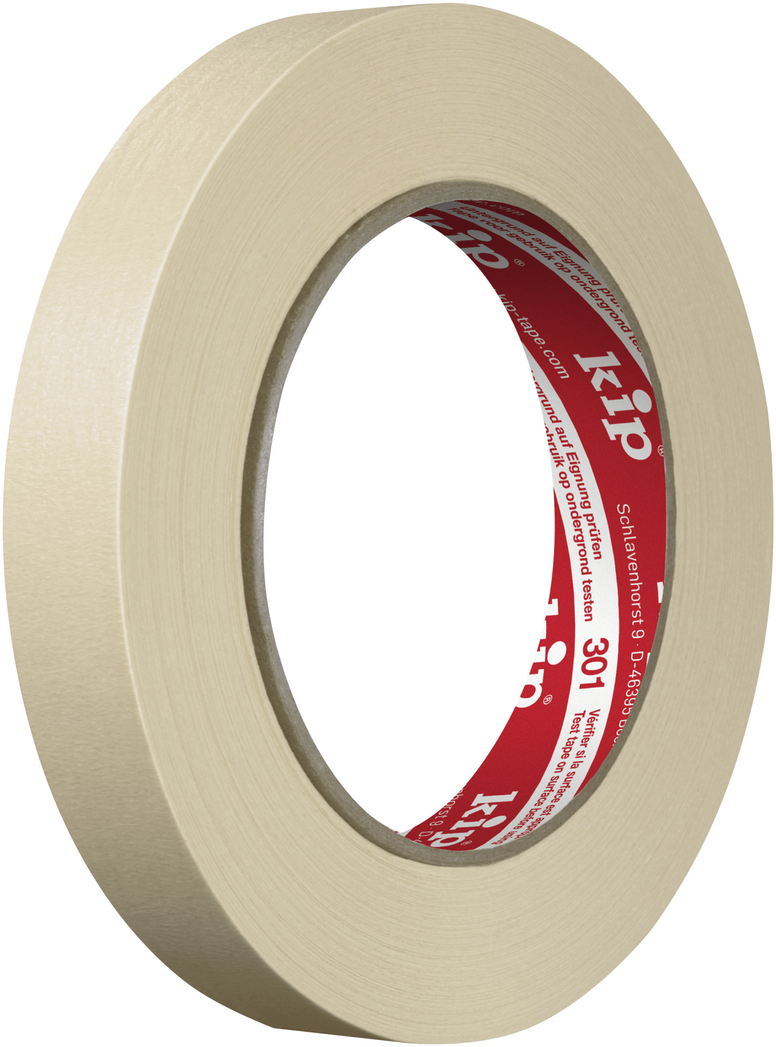 301 Kip Masking tape extra 18mm x 50m – natuur