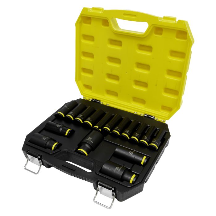 Tundra 16-delige 1/2"  diepe slagdoppenset