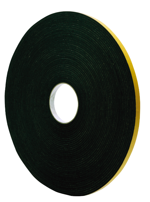 Zwaluw Paneltape 12x3mm rol 25mtr   zwart